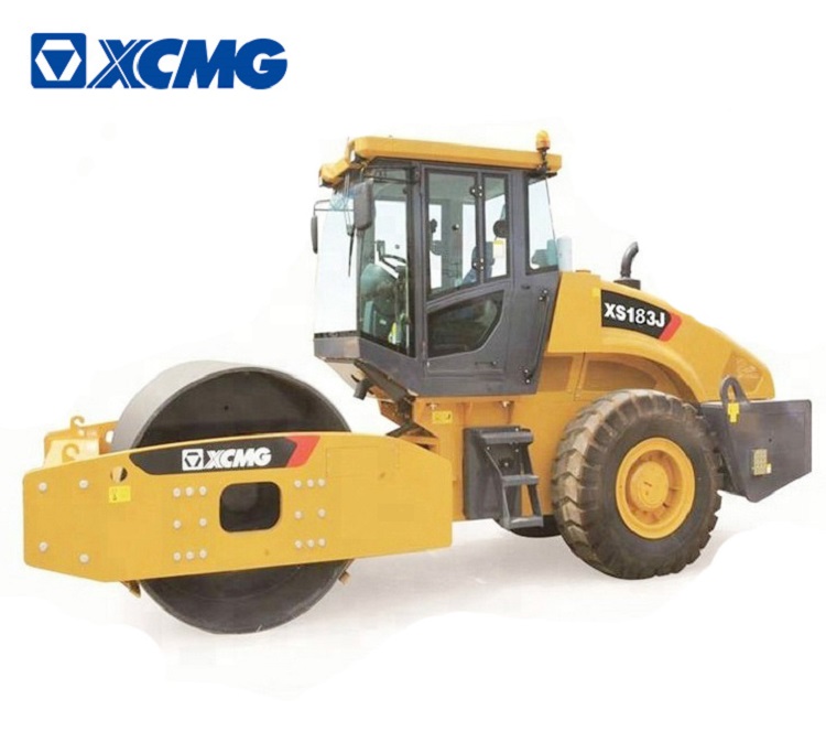 XCMG Official XS183J vibratory road roller 18 ton compactor machine for sale.